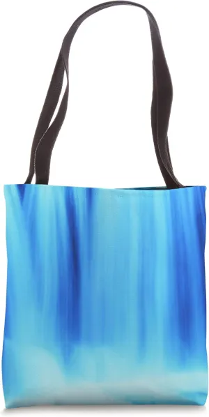 Cascade Water Teal Ocean Tote Bag