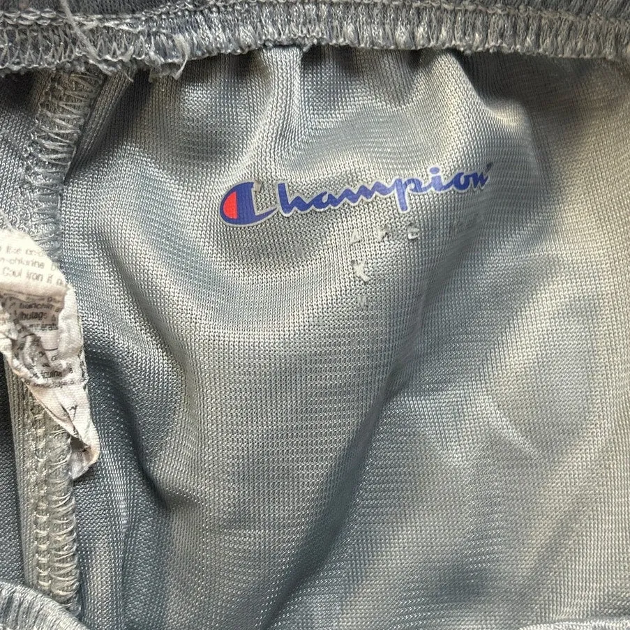 Champion Mens XL Elastic Drawstring Waist Mesh Polyester Athletic Gym Shorts