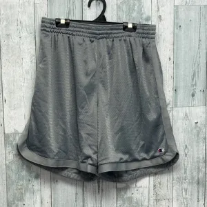 Champion Mens XL Elastic Drawstring Waist Mesh Polyester Athletic Gym Shorts