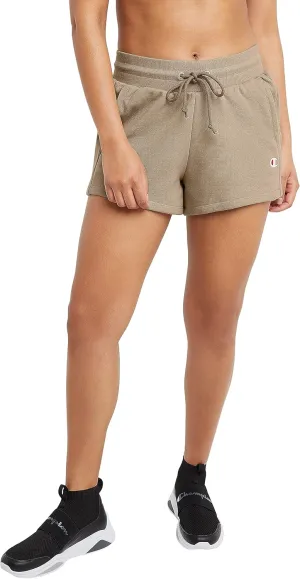 Champion Women's Reverse Weave Fleece-Drawstring Shorts, 3"