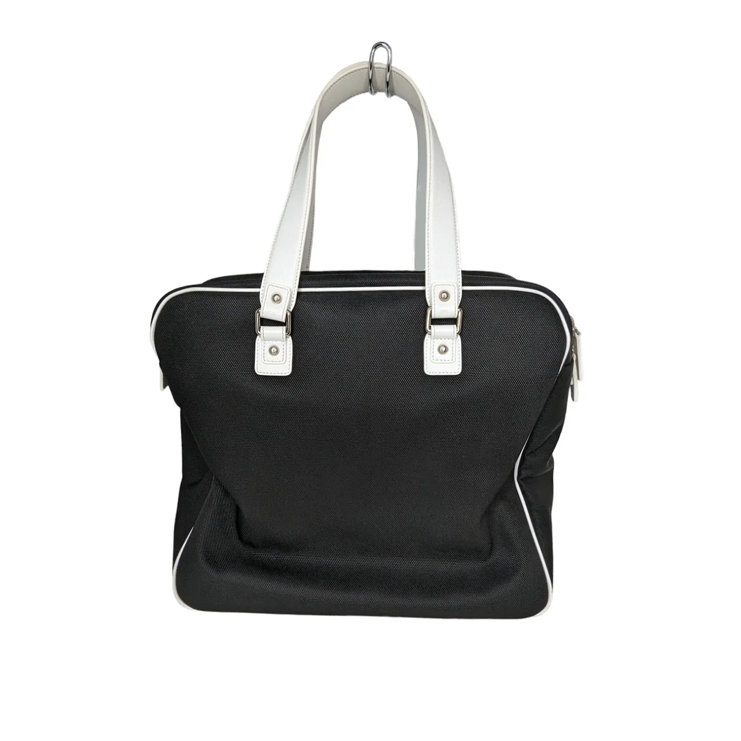 Chanel bag Toile Rubber Leather Large Zipped Airline Shopping Bag