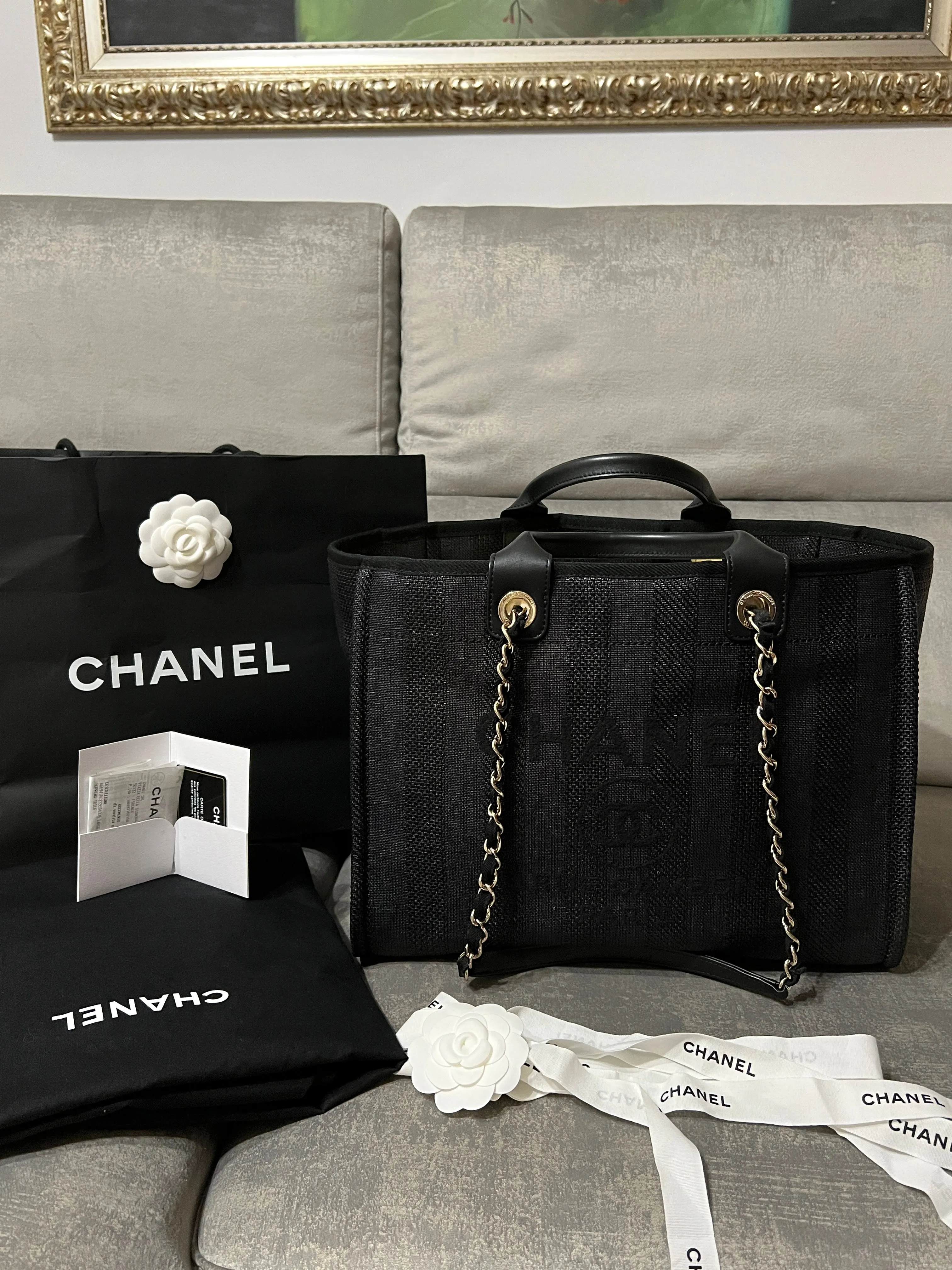 Chanel Deauville Tote Bag