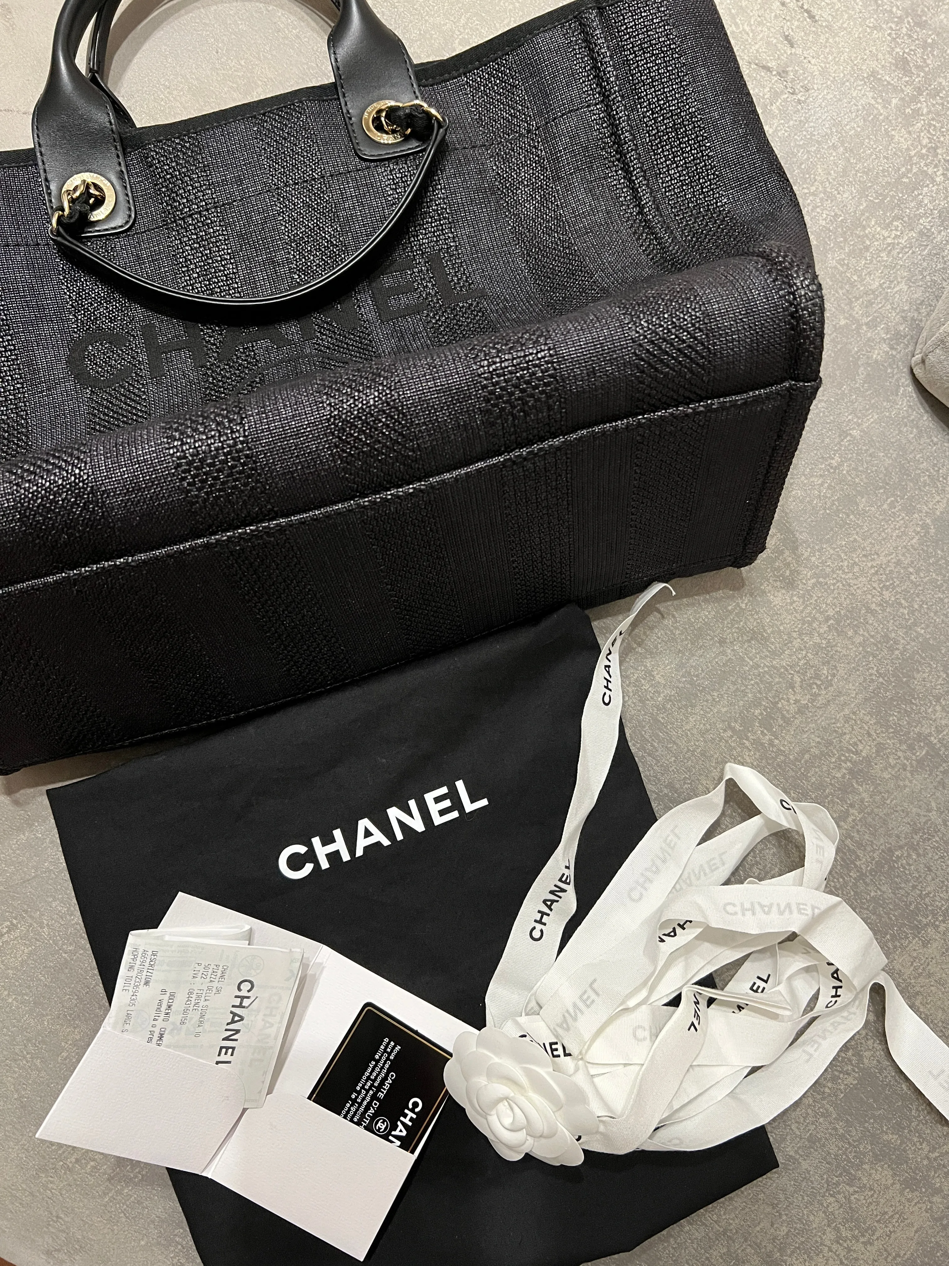 Chanel Deauville Tote Bag