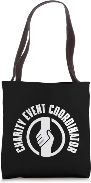 Charity Event Coordinator Pocket Apparel Tote Bag