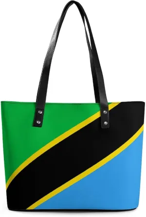 Chic Eritrea Flag Tote Handbag for Women Perfect for Shopping and Daily Use