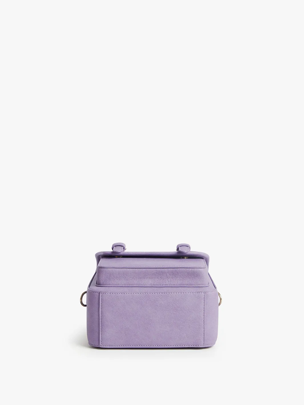 Clara Vintage Shoulder Camera Bag - Muted Lilac / Pink