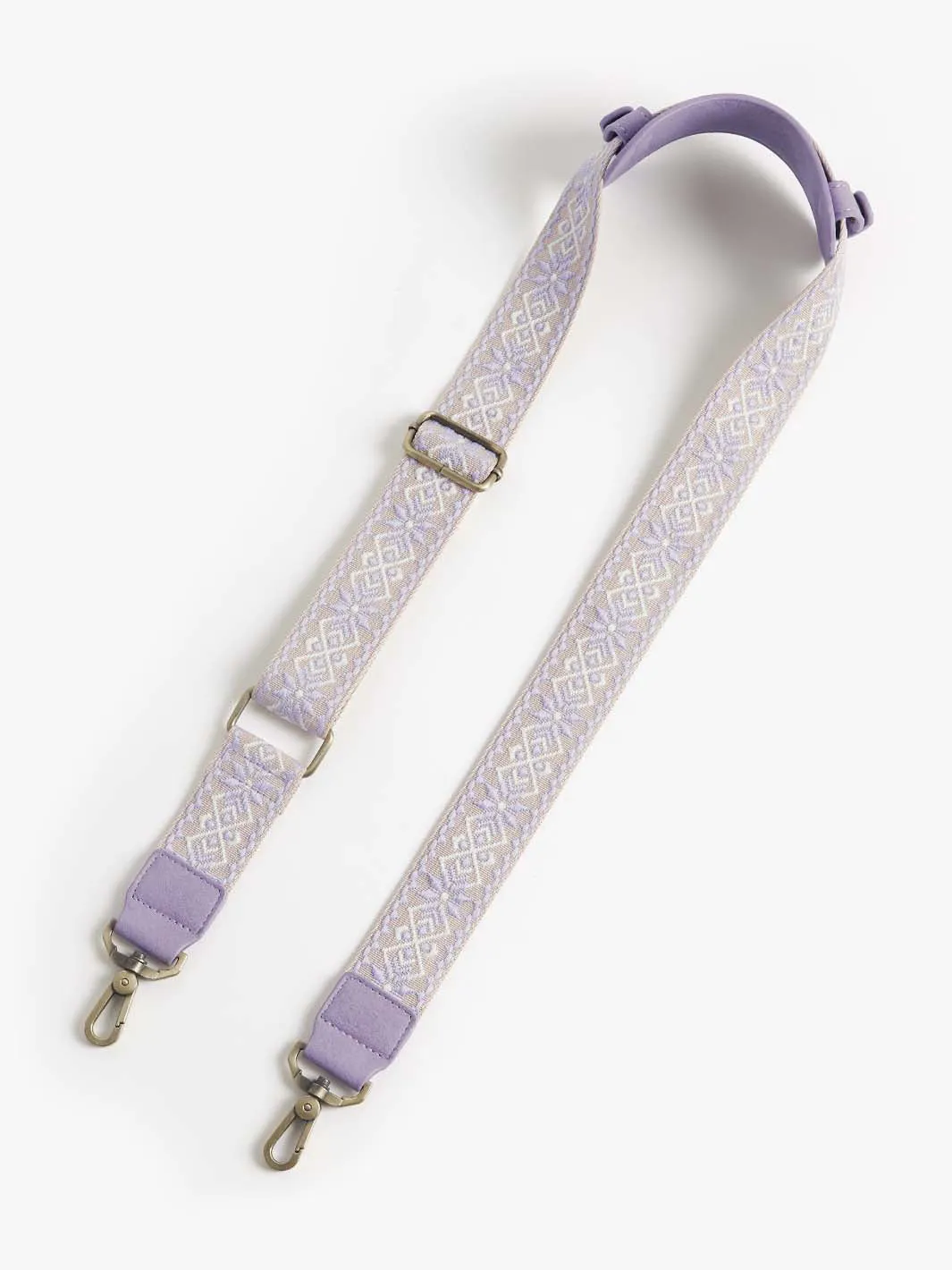 Clara Vintage Shoulder Camera Bag - Muted Lilac / Pink