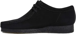 Clarks Men's Wallabee Moccasin, Black Suede, 130 M US
