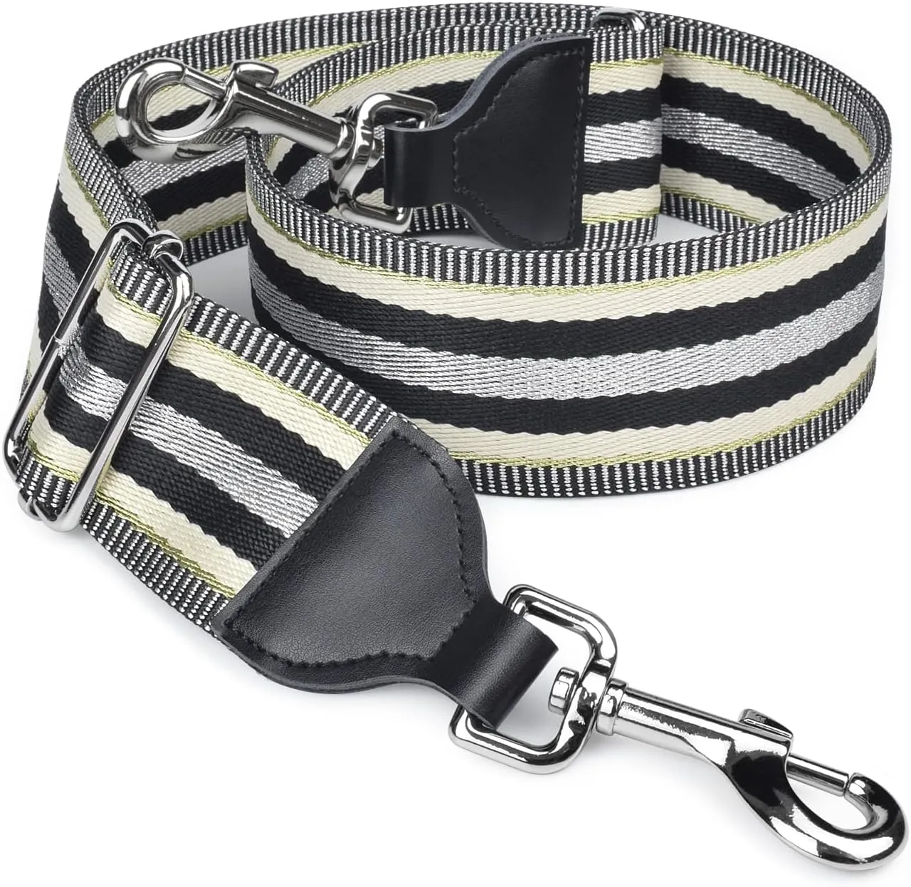 CLOUDMUSIC Handbag Strap Replacement Crossbody Strap Purse Strap With Silver Clips For Women Girls