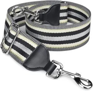 CLOUDMUSIC Handbag Strap Replacement Crossbody Strap Purse Strap With Silver Clips For Women Girls