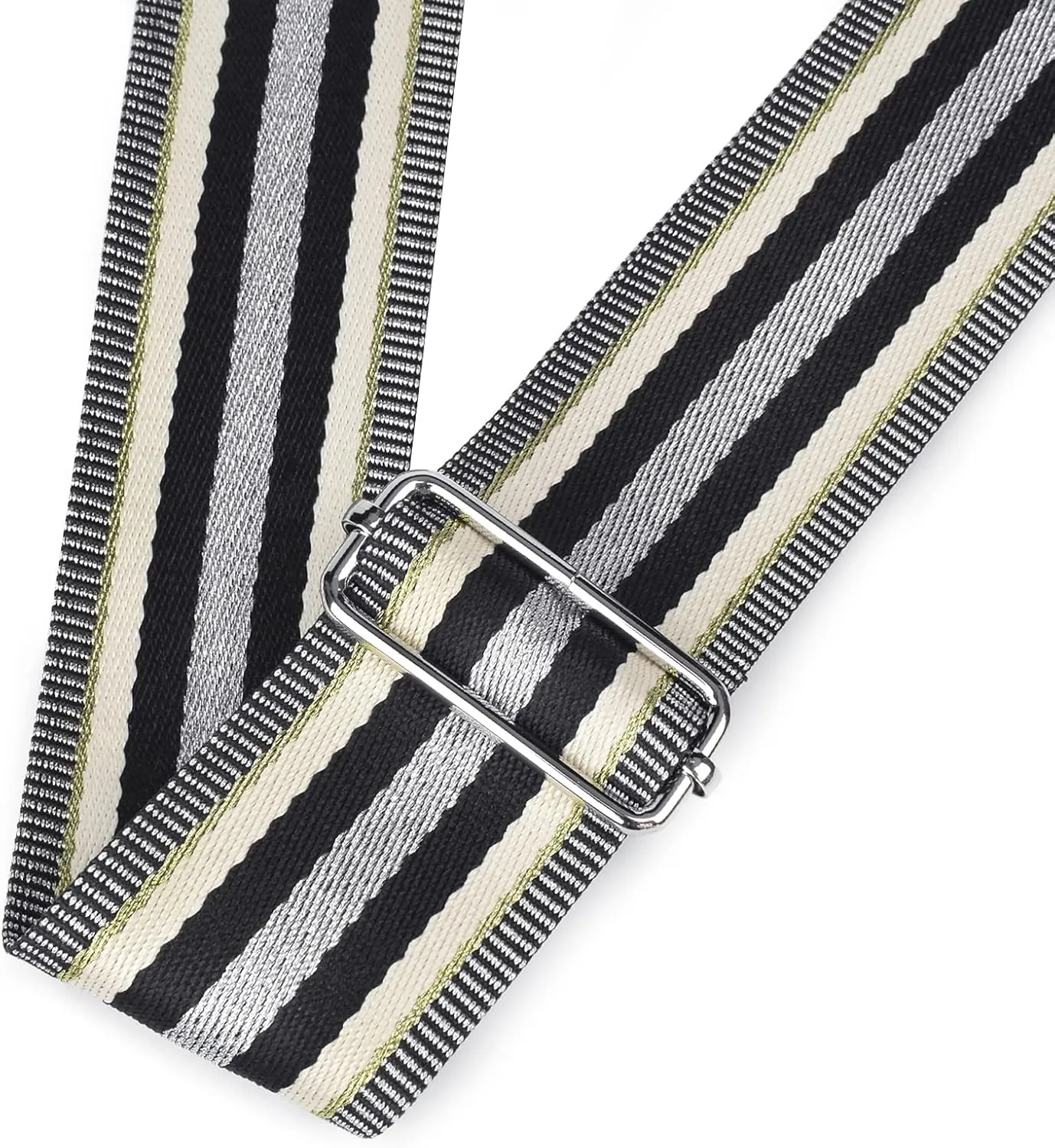 CLOUDMUSIC Handbag Strap Replacement Crossbody Strap Purse Strap With Silver Clips For Women Girls