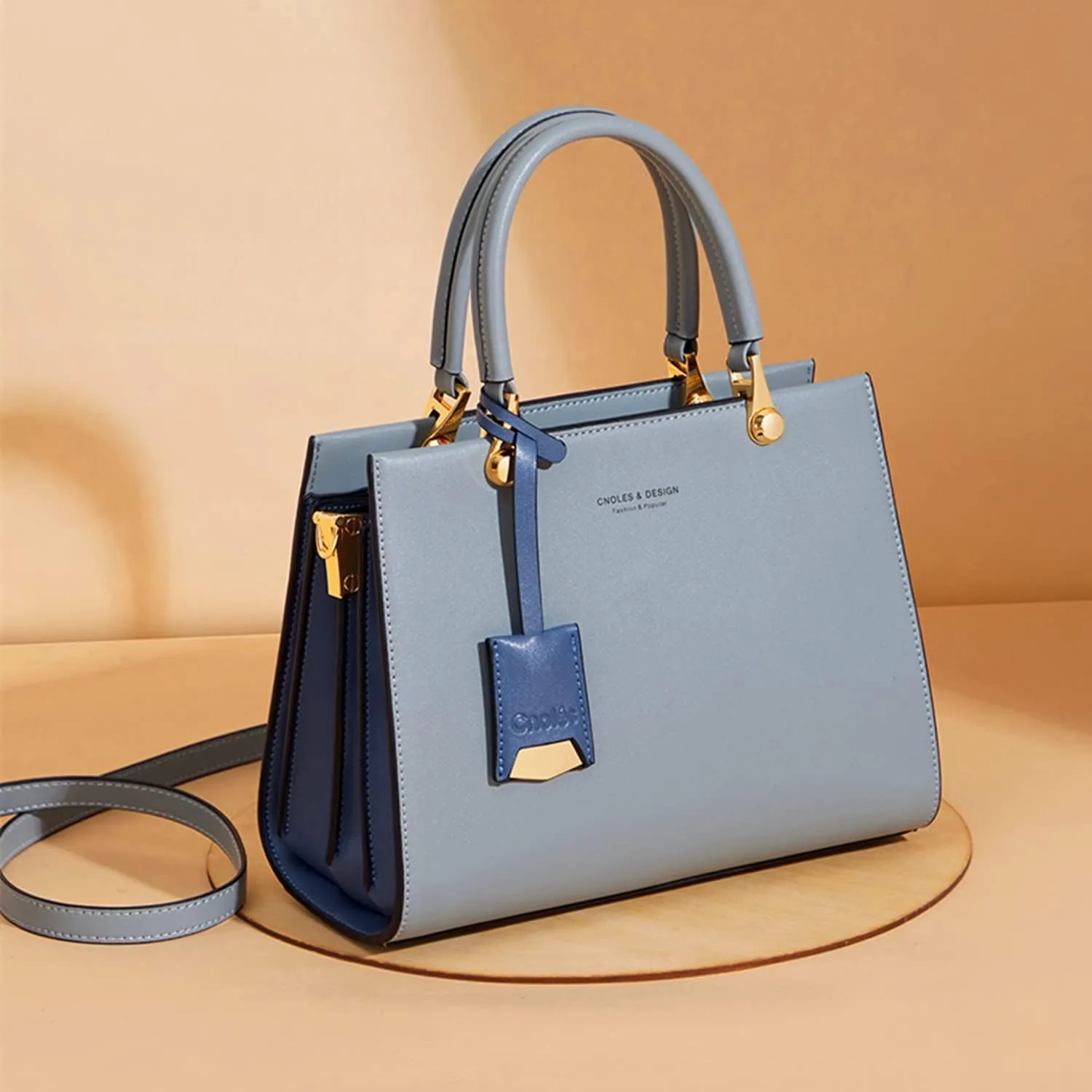 Cnoles Handbags for Women Large Capacity Tote Shoulder Bags Ladies Handle Satchel Purse