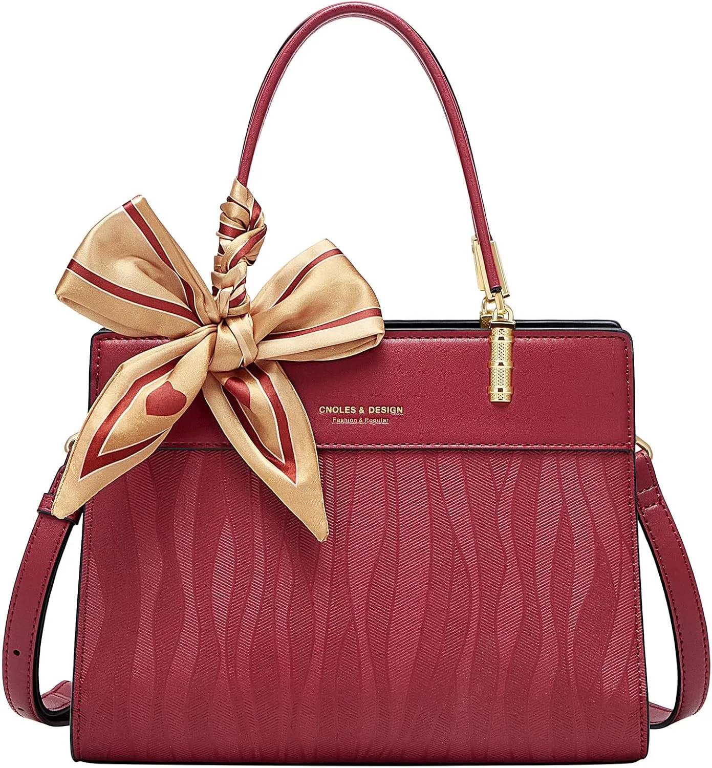 Cnoles Handbags for Women Large Capacity Tote Shoulder Bags Ladies Handle Satchel Purse