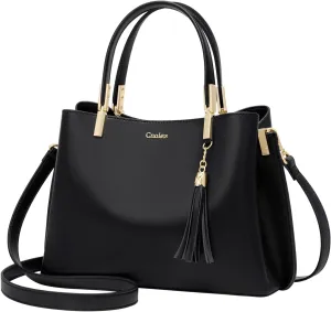 Cnoles Handbags for Women Large Capacity Tote Shoulder Bags Ladies Handle Satchel Purse