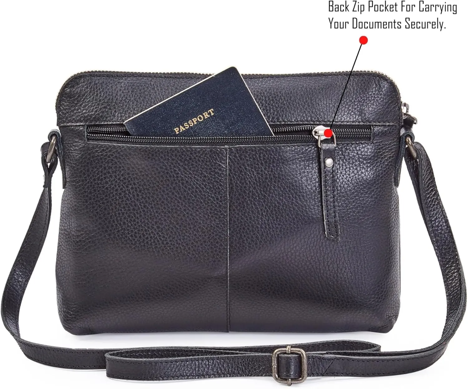 Cochoa Real Leather Soft Crossbody Bags for Women Small Purse Trendy Shoulder Sling Travel Crossover