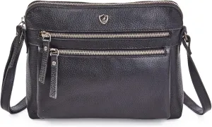 Cochoa Real Leather Soft Crossbody Bags for Women Small Purse Trendy Shoulder Sling Travel Crossover