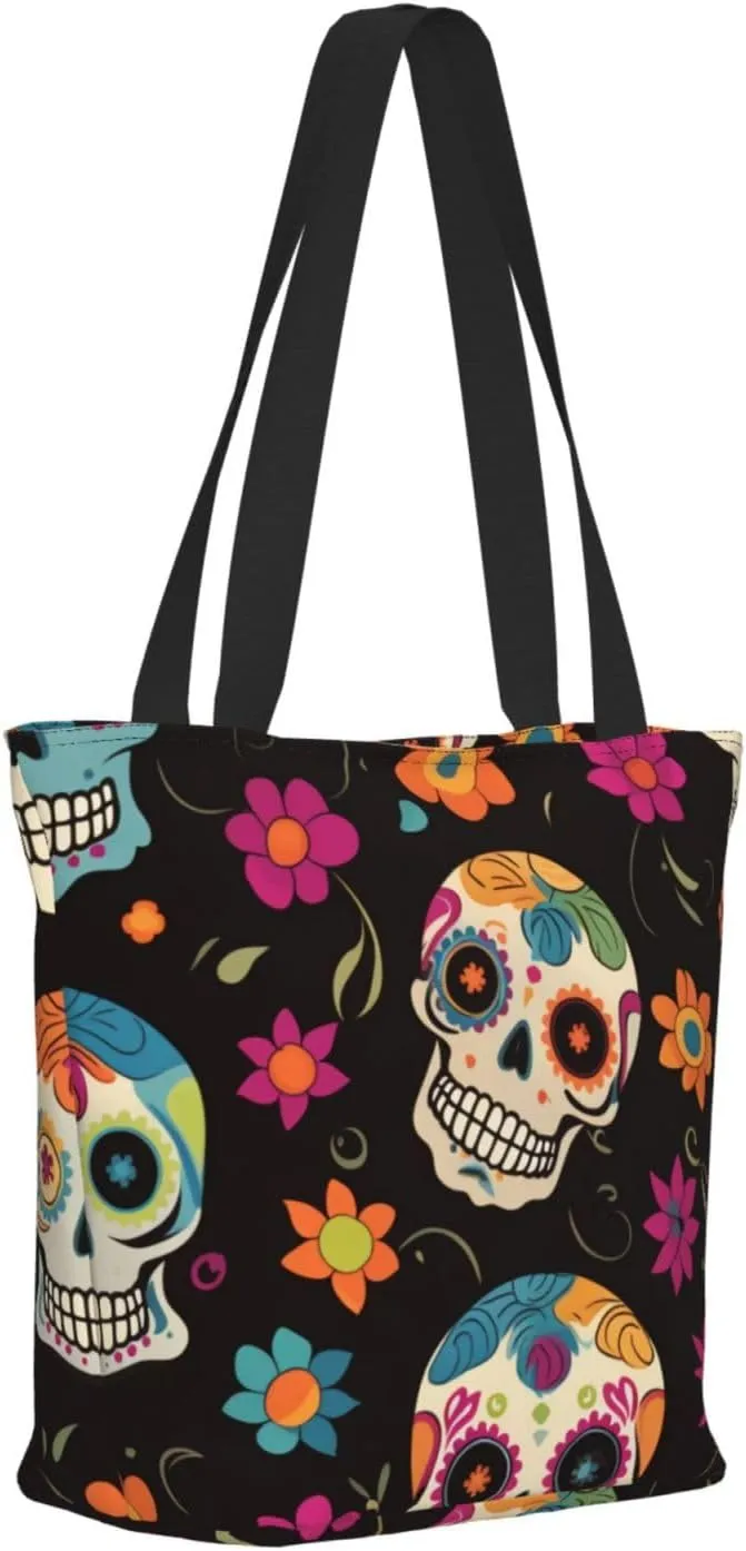 Colored Skeleton Women'S Multi-Faceted Shopping Bag, Lightweight, Large Capacity, Very Suitable For Daily Use