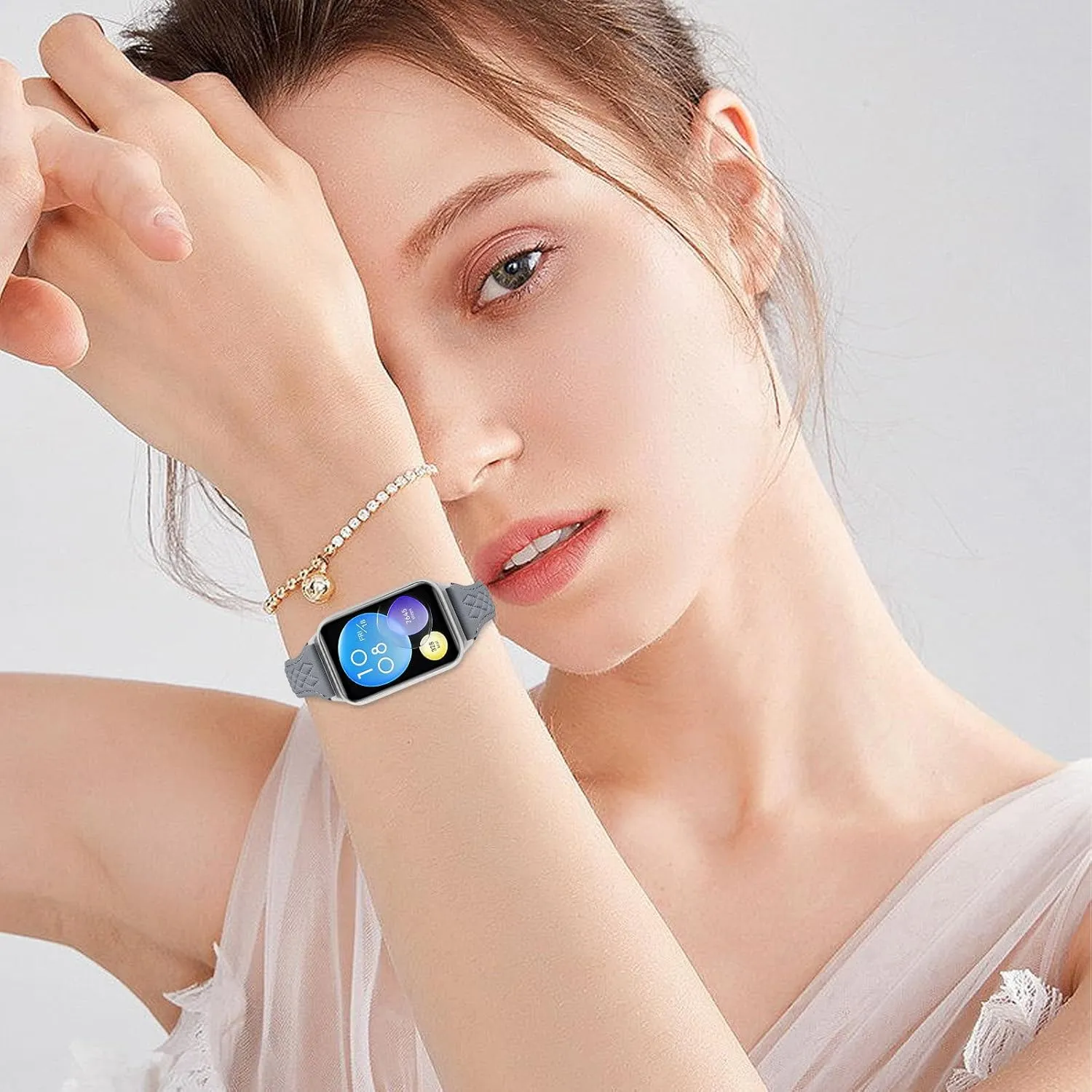 Compatible With Mi Band 8 Pro Band Replacement, Watch Strap Adjustable Business Watch Replacement Band for Mi Band 8 Pro