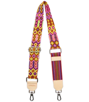 Consuela | Crossbody Woven Strap, Bubbles