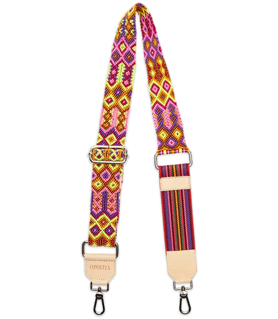 Consuela | Crossbody Woven Strap, Bubbles
