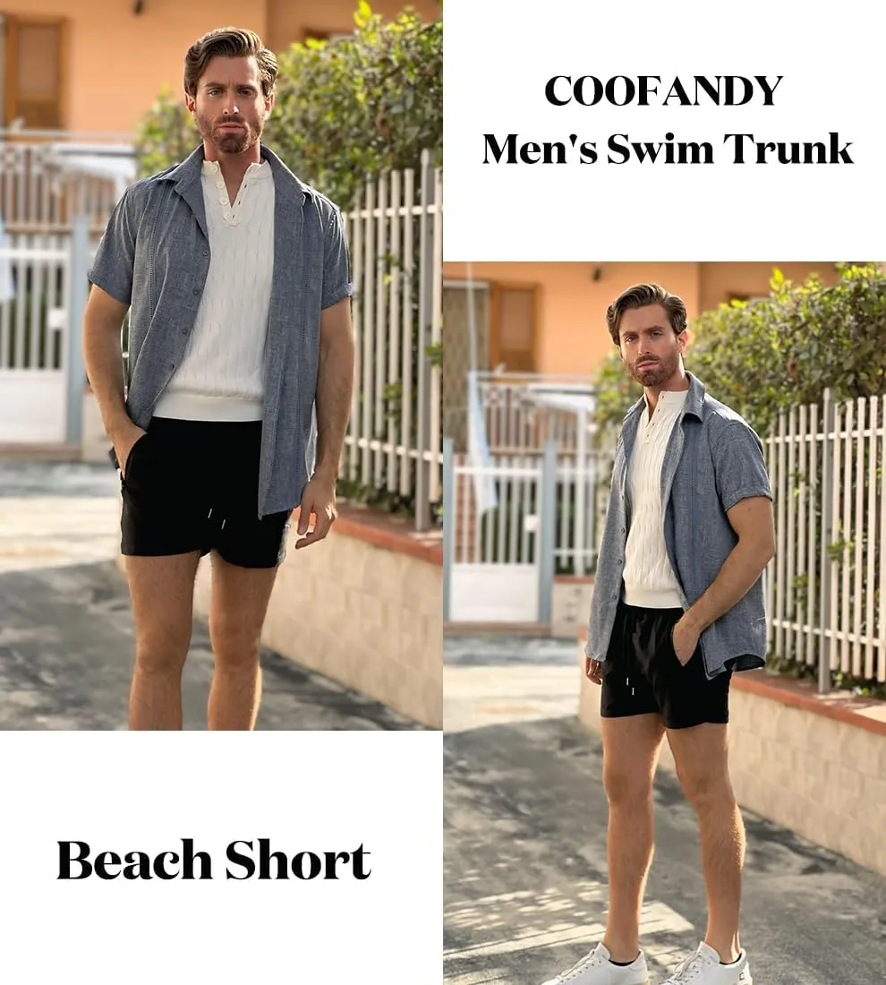COOFANDY Men's Swim Trunk Swimwear Bathing Suit Swimsuit Board Beach Sport Short S-XXL