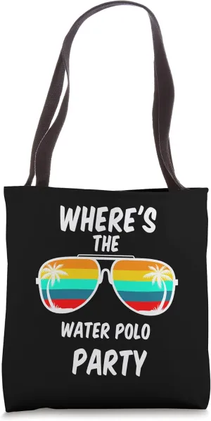 Cool Funny Water Polo Tote Bag