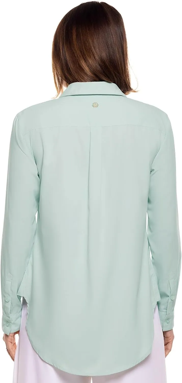 Coolibar UPF 50  Women's Rhodes Shirt - Sun Protective
