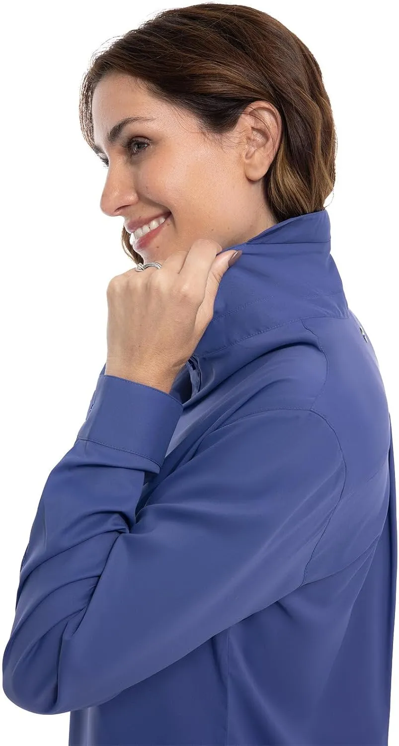 Coolibar UPF 50  Women's Rhodes Shirt - Sun Protective