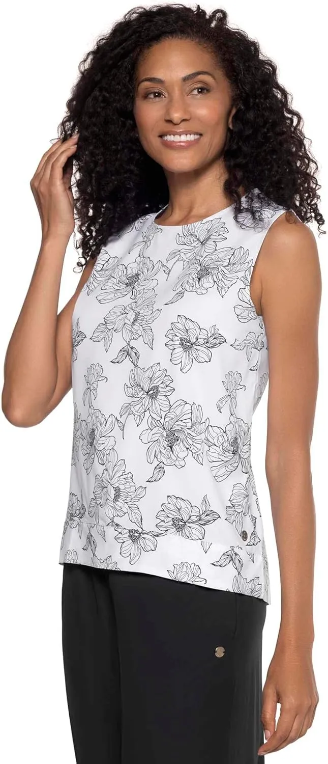 Coolibar UPF 50  Women's St. Tropez Swing Tank Top - Sun Protective