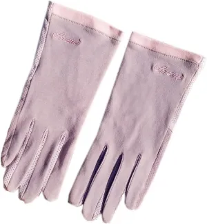 Cotton Sun Gloves Women Summer Sunblock Gloves Thin UV Protection Driving Gloves Outdoor Anti-uv Gloves