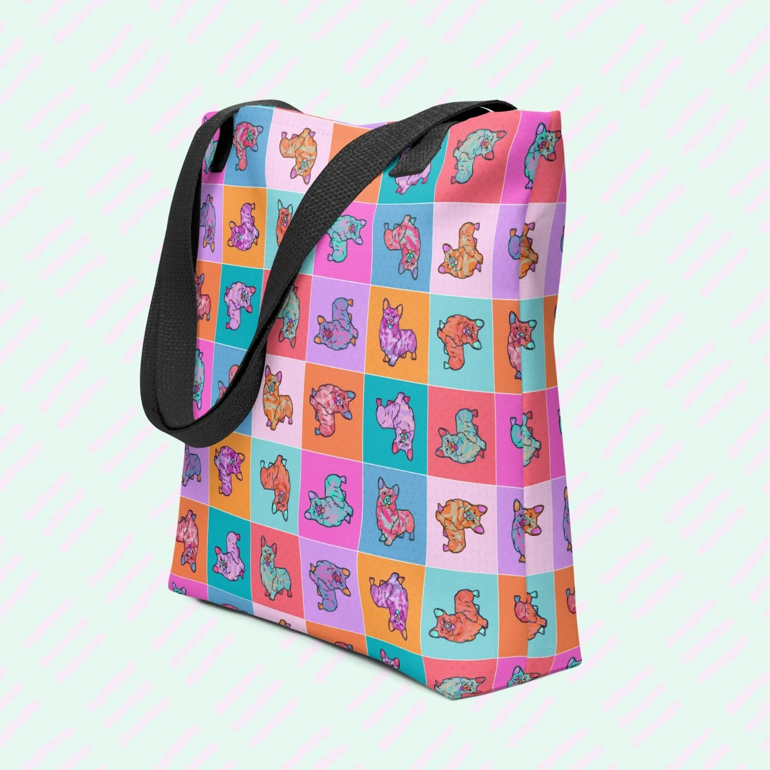 Crazi Corgis Tote Bag