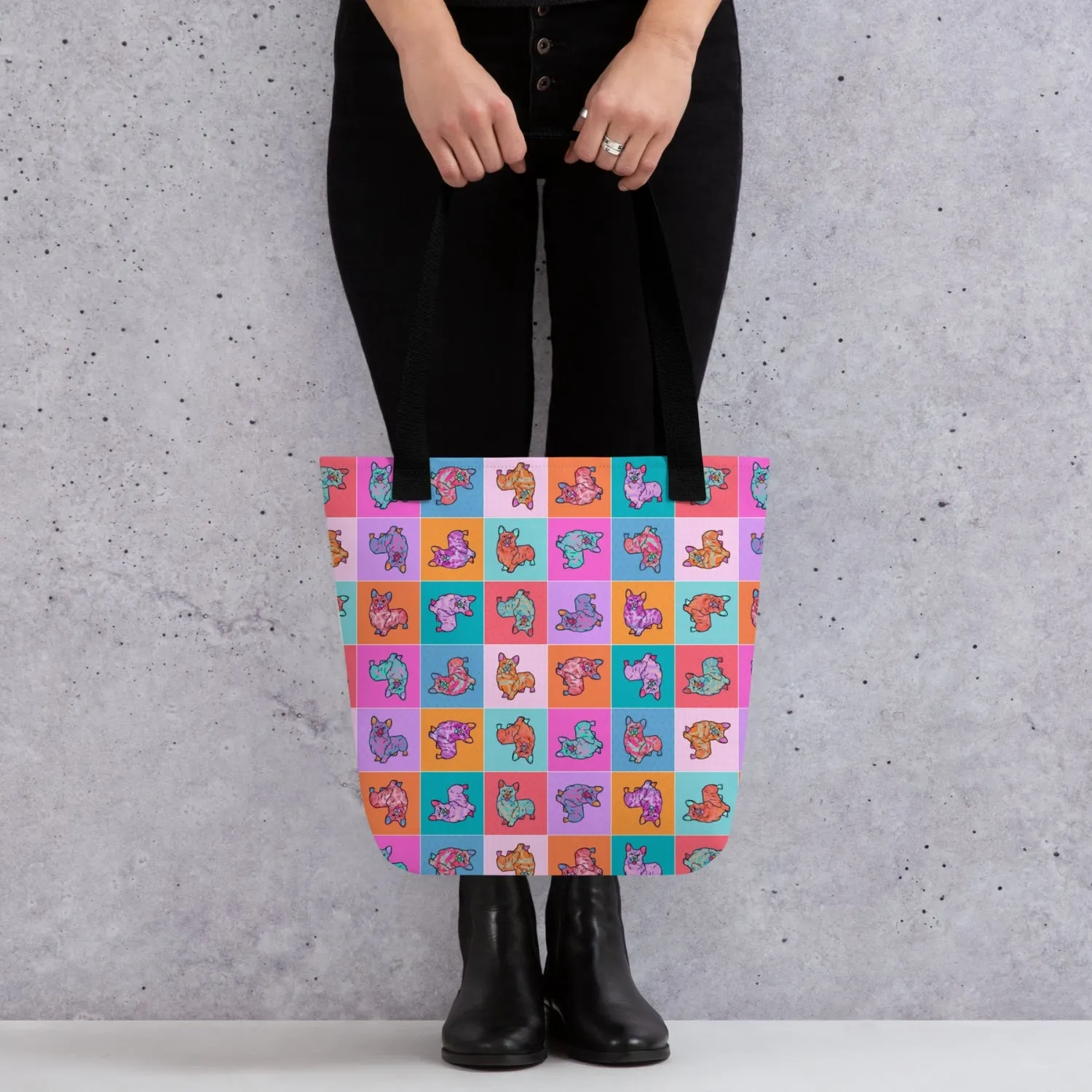 Crazi Corgis Tote Bag