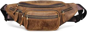 Crossbody Bag Fanny Pack Running Chest Bag Cash Register Multi-Function Phone Bag