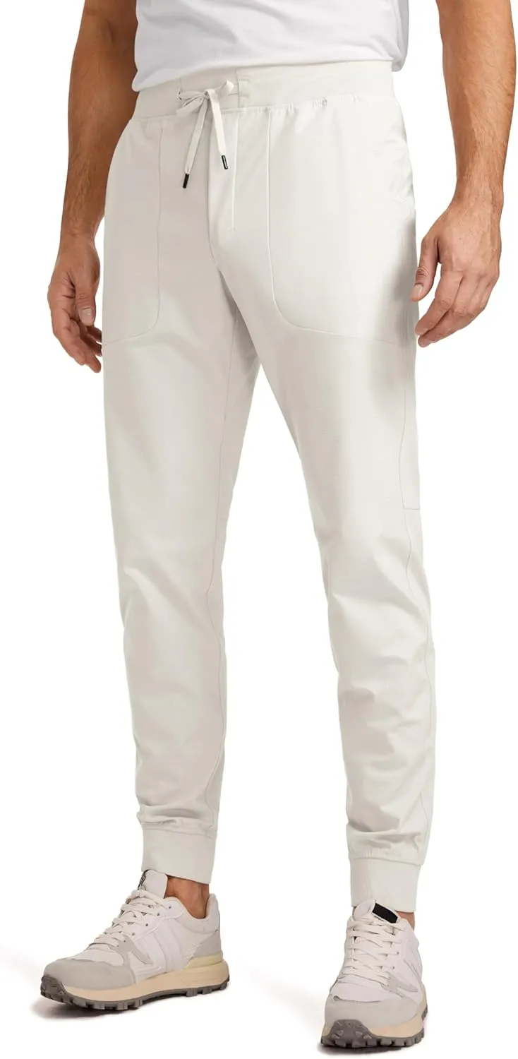 CRZ YOGA All Day Comfy Golf Joggers Pants for Men 30'' Quick Dry Lightweight Stretch Work Casual Sweatpants with Pockets
