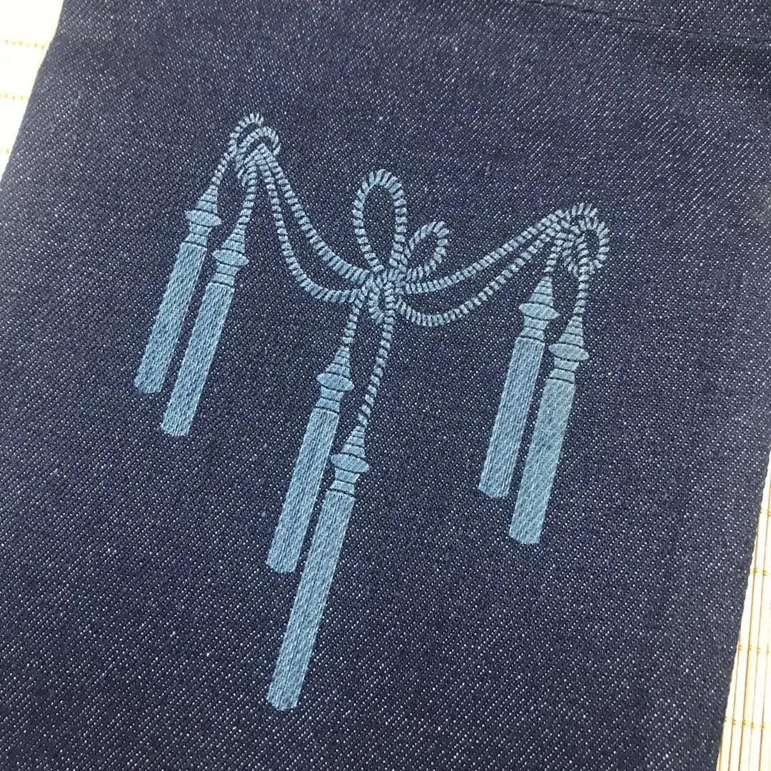 Custom Denim Drawstring Bag 103