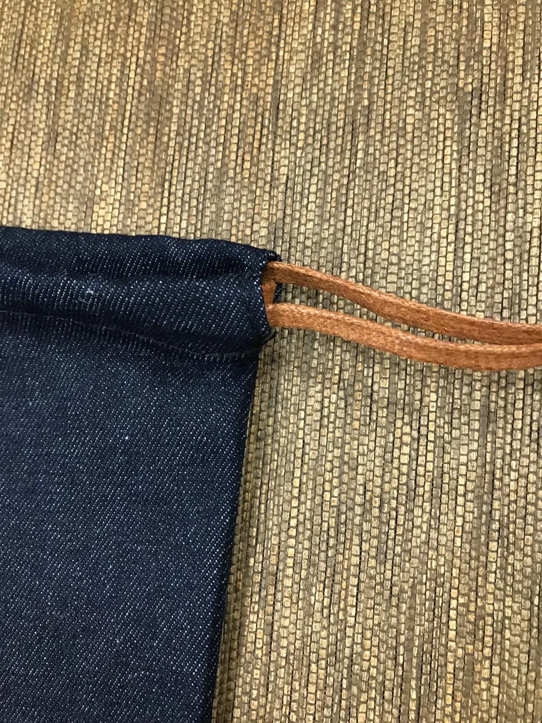 Custom Denim Drawstring Bag 103