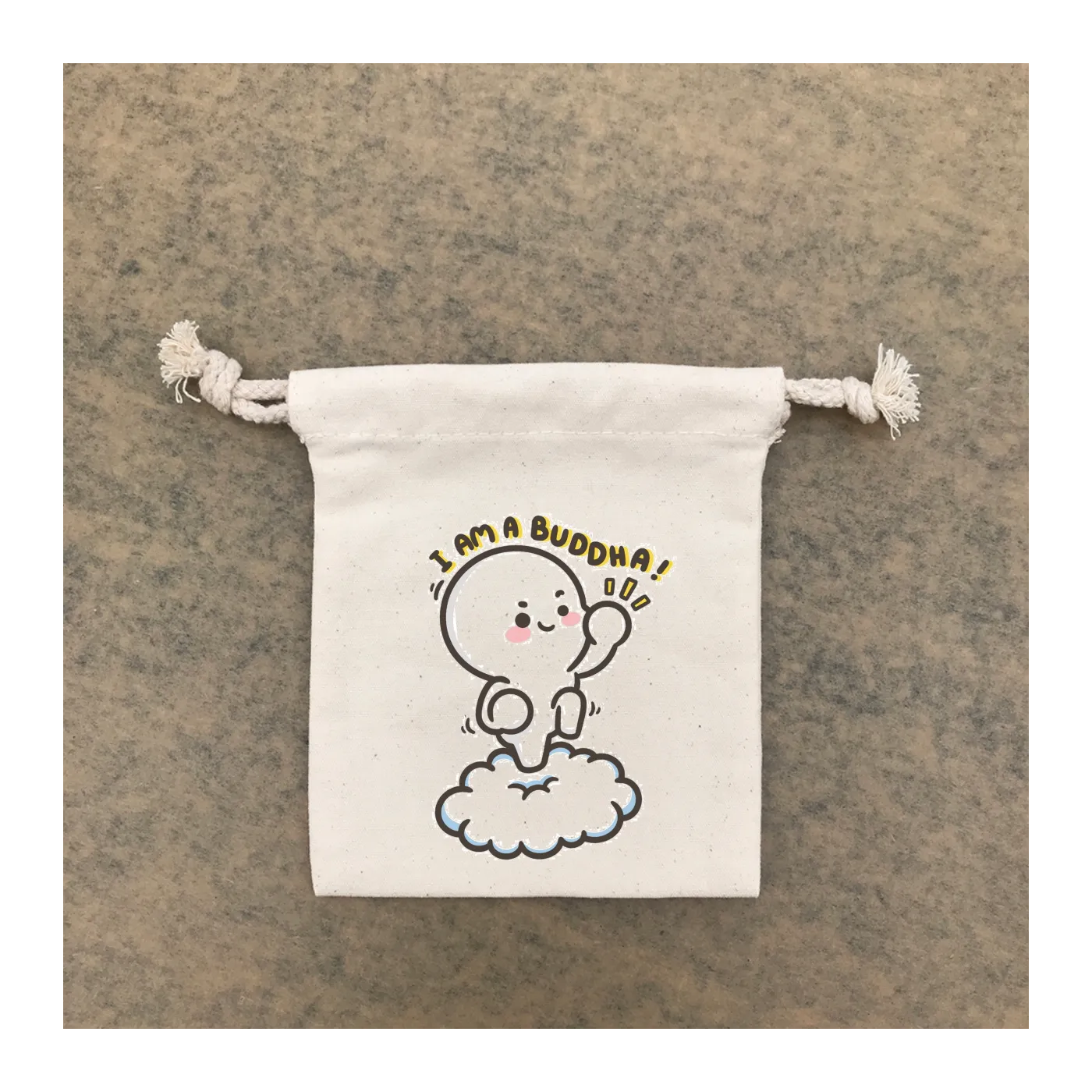 Custom Drawstring Bag 51 (14x17cm, 8 Oz)