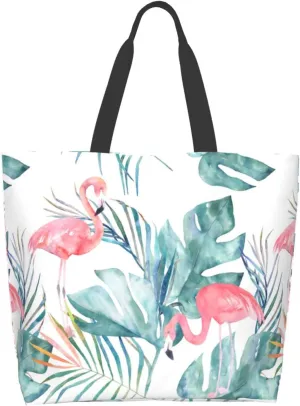 Cute Tote Bag Beach Canvas Bag Travel Reusable Grocery Shopping Bag Tote for Women Men