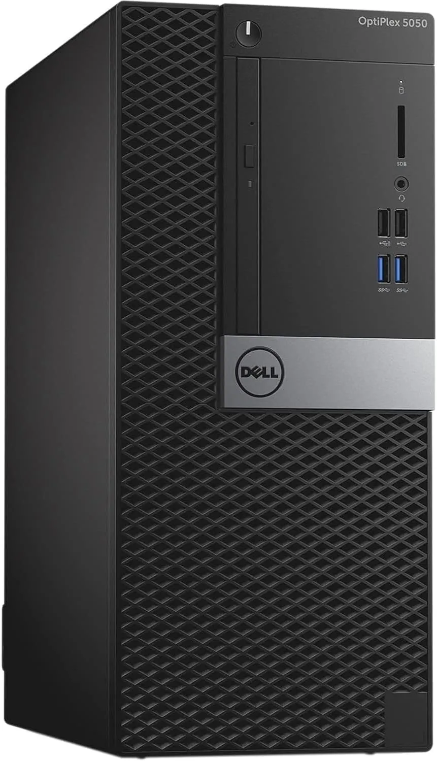 Dell OptiPlex 5050 Mini Tower Intel Core 6th Generation i5-6500, 8GB DDR4, 256GB SSD Windows 10 Pro (Renewed)