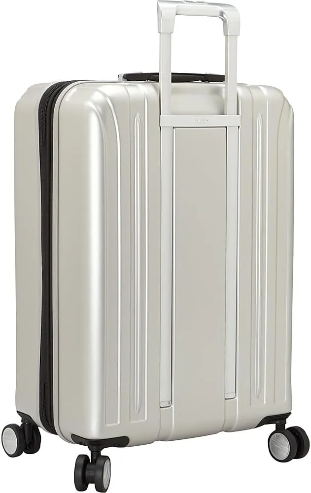 Delsey Luggage Titanium 2 Piece Set (Carry-On & 25" Checked) (Black Cherry)