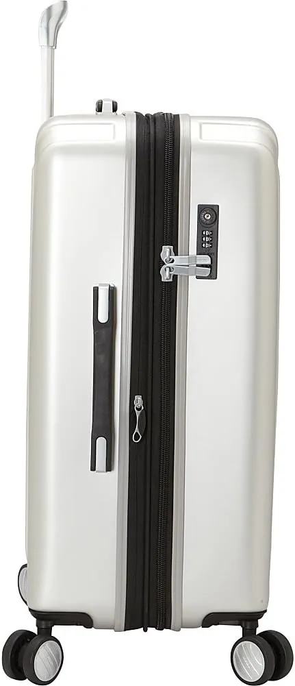 Delsey Luggage Titanium 2 Piece Set (Carry-On & 25" Checked) (Black Cherry)