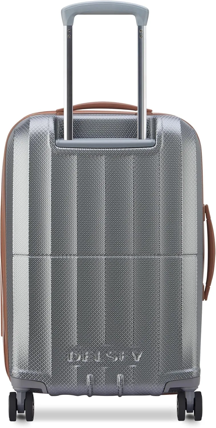 DELSEY PARIS Carrousel Hardside Expandable Luggage with Spinner Wheels, Graphite, Carry-on 21 Inch