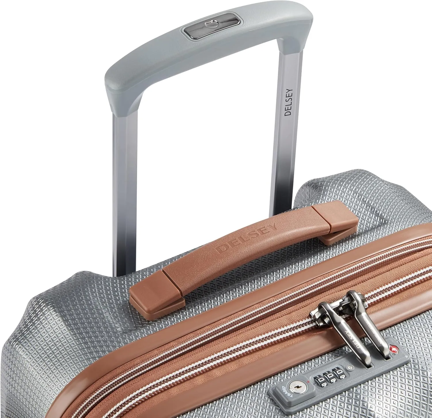 DELSEY PARIS Carrousel Hardside Expandable Luggage with Spinner Wheels, Graphite, Carry-on 21 Inch