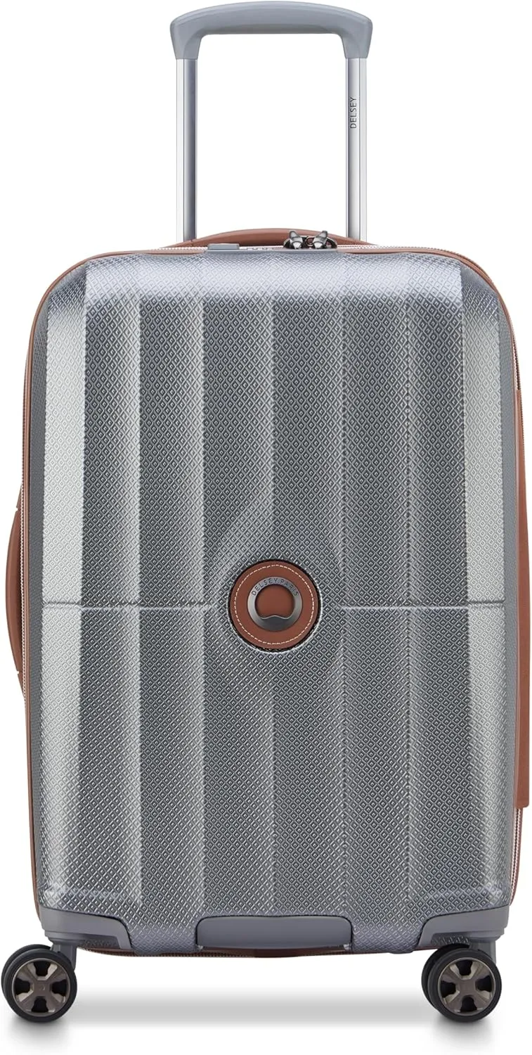 DELSEY PARIS Carrousel Hardside Expandable Luggage with Spinner Wheels, Graphite, Carry-on 21 Inch