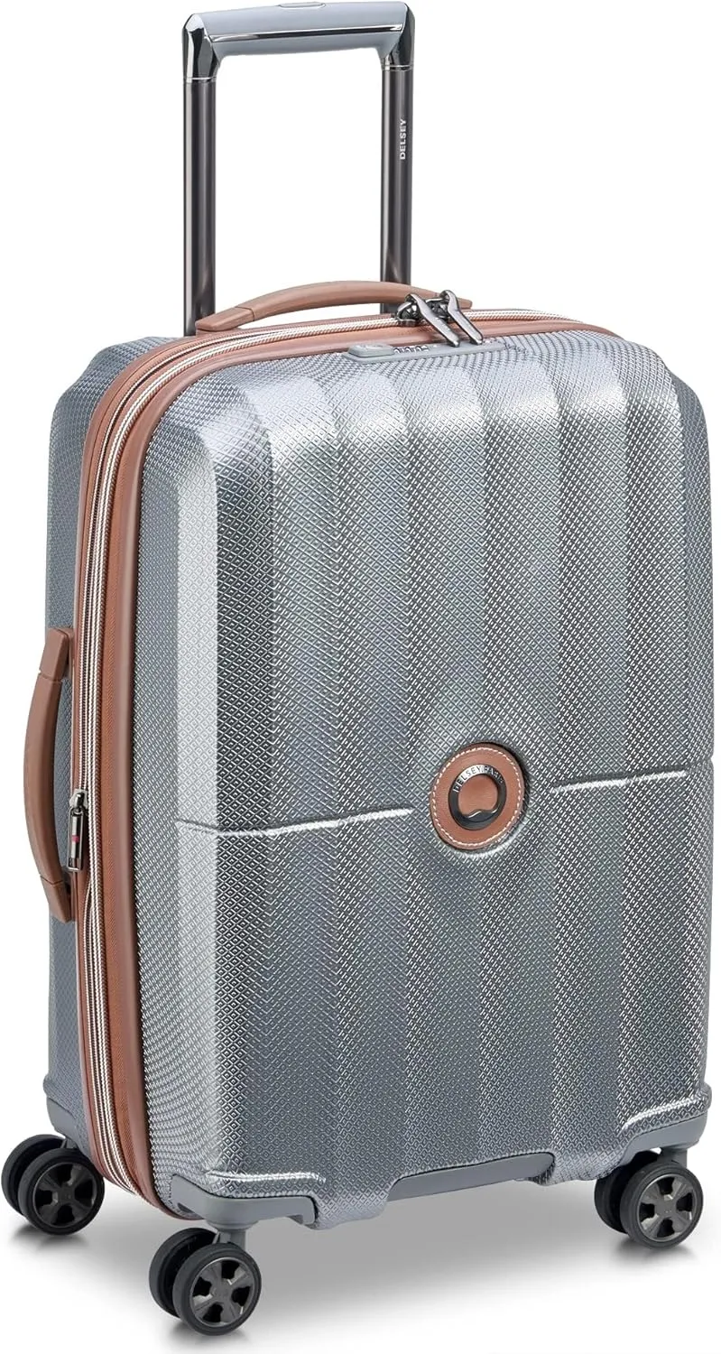 DELSEY PARIS Carrousel Hardside Expandable Luggage with Spinner Wheels, Graphite, Carry-on 21 Inch