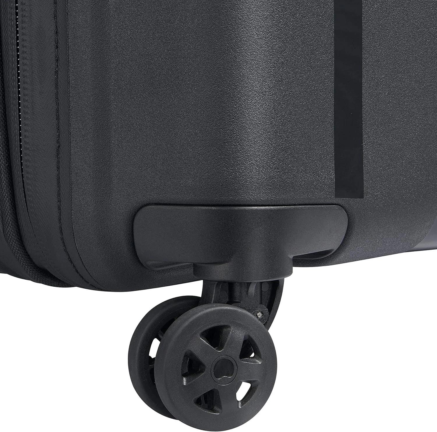 DELSEY PARIS Clavel Hardside Expandable Luggage with Spinner Wheels, Black, Checked-Large 30 Inch