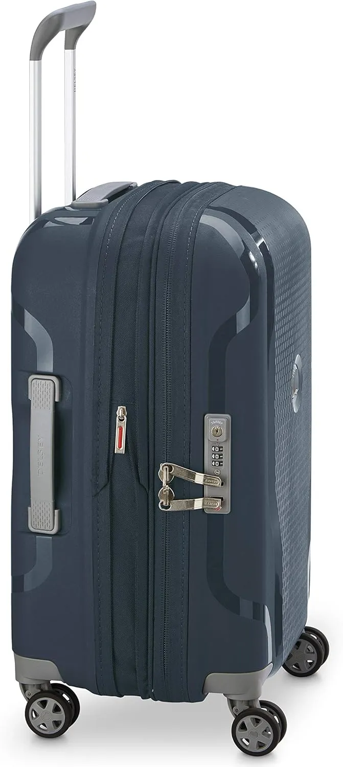 DELSEY PARIS Clavel Hardside Expandable Luggage with Spinner Wheels, Blue Jean, 2-Piece Set (19/30)