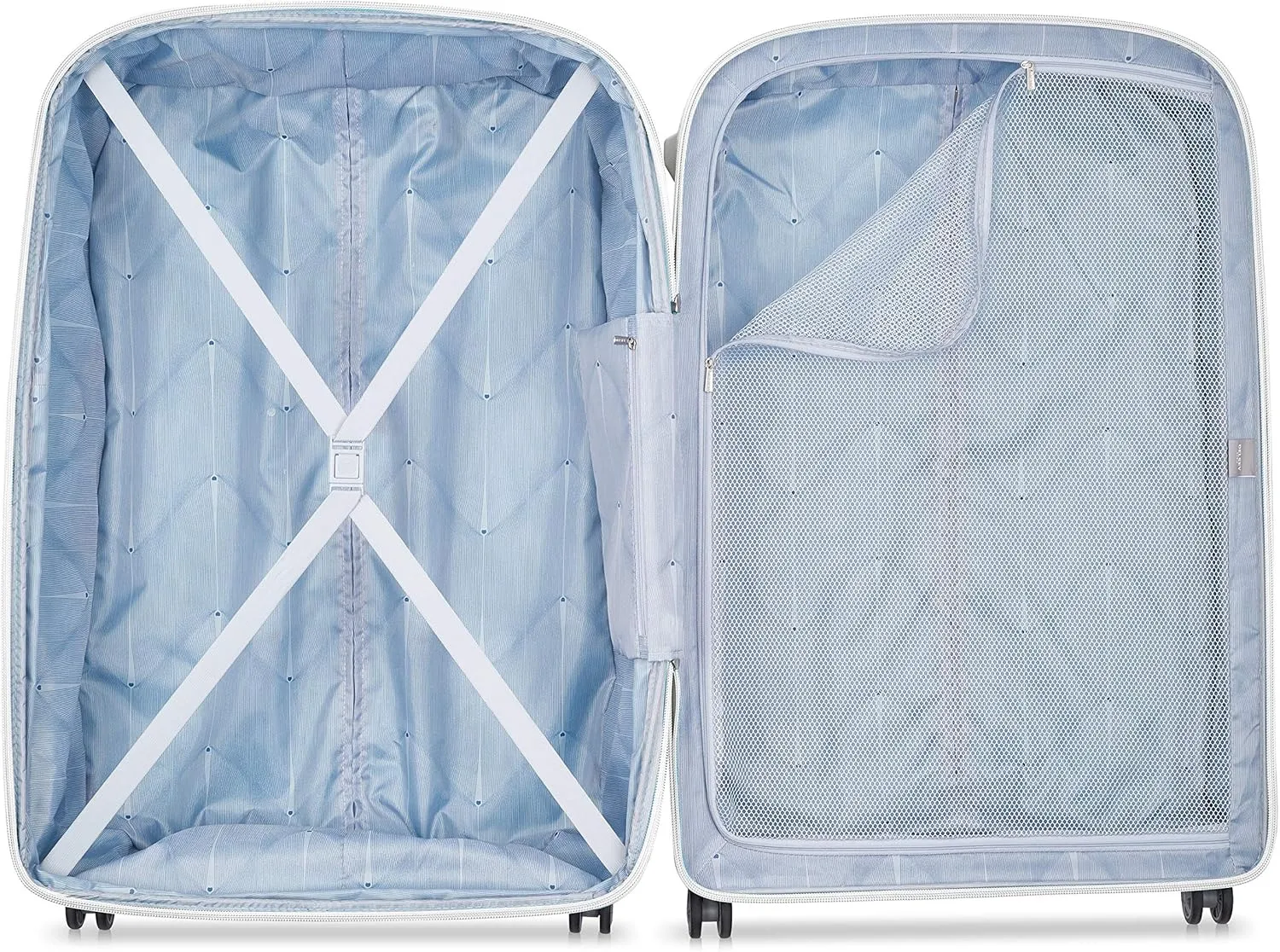 DELSEY PARIS Clavel Hardside Expandable Luggage with Spinner Wheels, White, 2-Piece Set (19/30)