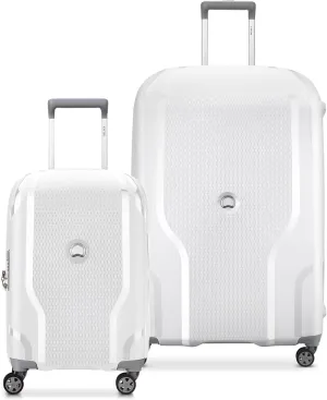 DELSEY PARIS Clavel Hardside Expandable Luggage with Spinner Wheels, White, 2-Piece Set (19/30)