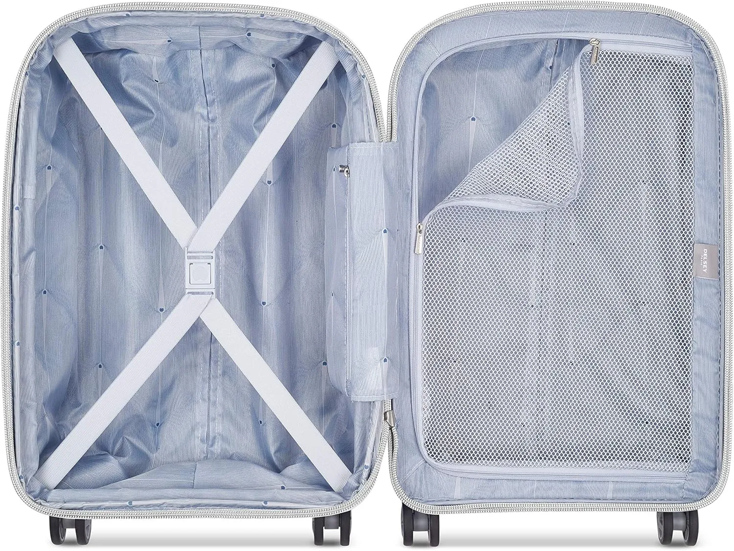 DELSEY PARIS Clavel Hardside Expandable Luggage with Spinner Wheels, White, 2-Piece Set (19/30)